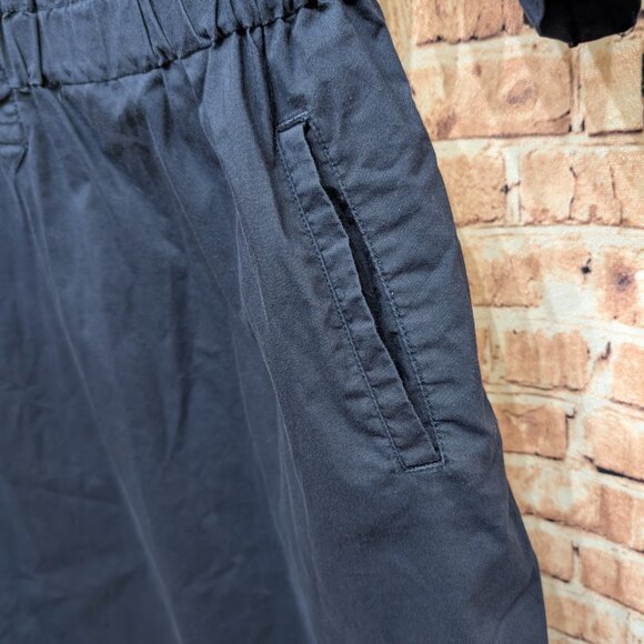 Converse  Blue Button-Up Dress with Adjustable Sleeves and Pockets Size Large - Picture 7 of 13